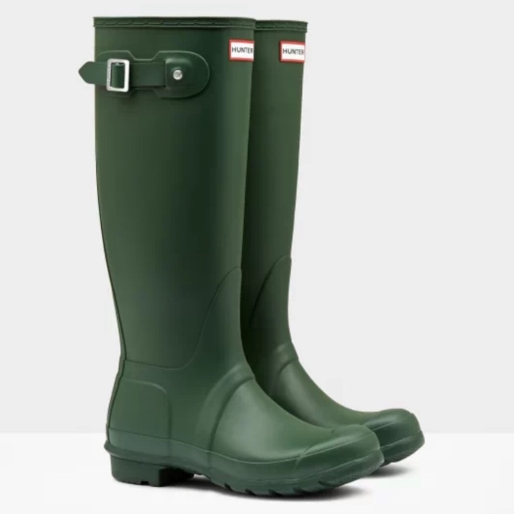 NWT Tall Original Hunter Rain Boots Size 8 - Picture 2 of 6